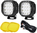 BIGLION.X 4 Inch Pair 160W Round LED Offroad Lights Super Bright Driving by BIGLIONX