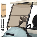 10L0L Golf Cart Windshield for Club Car Precedent 2004-Up, 2017-Up Onward by 10L0L