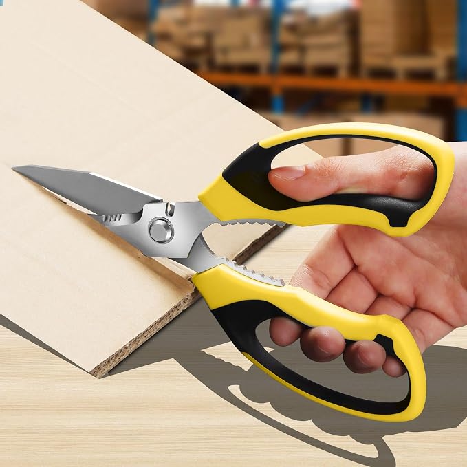 Utility Scissors Heavy Duty: sharp Scissors All Purpose heavy duty, Easy - Image 5