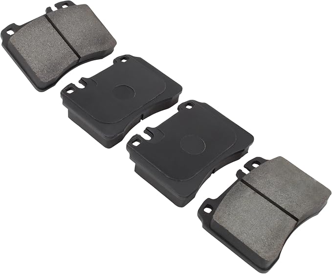 Premium Semi-Metallic Front Brake Pads Compatible - Image 2