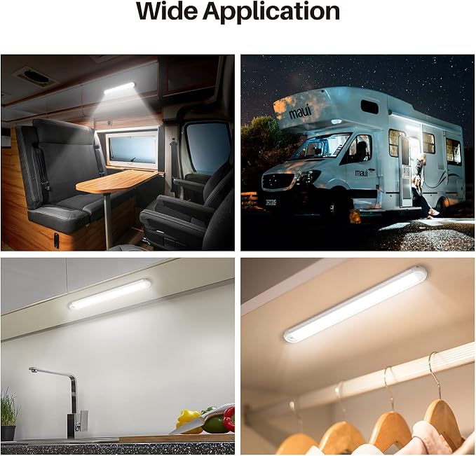 12v LED Interior Light Bar，CT CAPETRONIX 120LEDs 1500LM 8W DC 12 Volt led Strip - Image 2