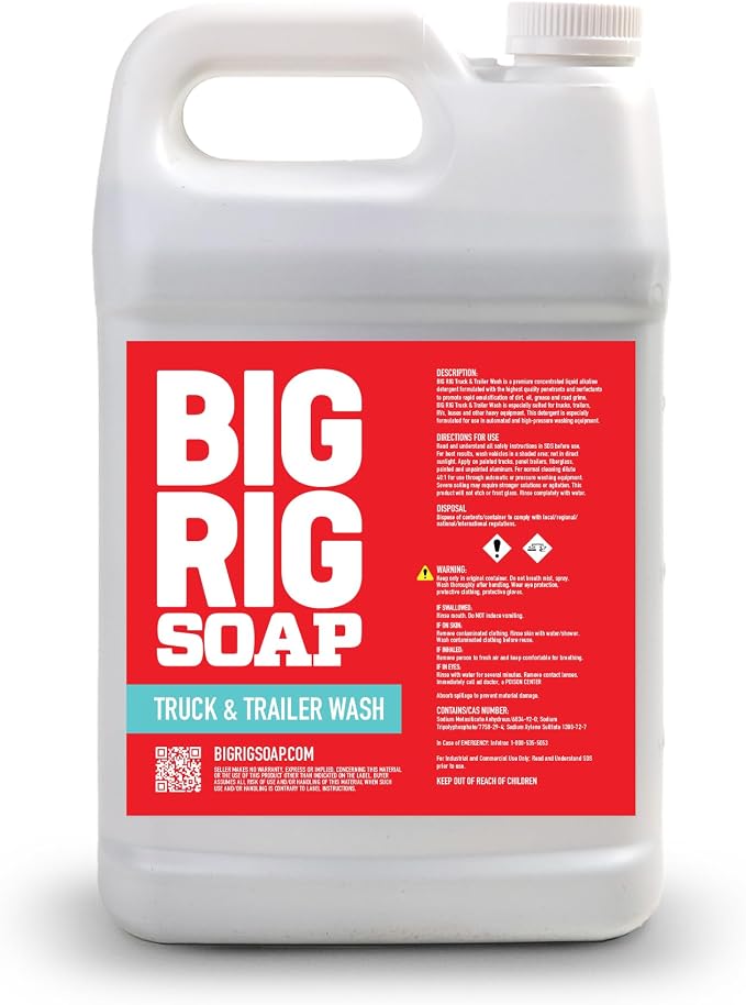 Truck & Trailer Wash Car Wash for Trucks, Heavy Equipment by BigRigSoap