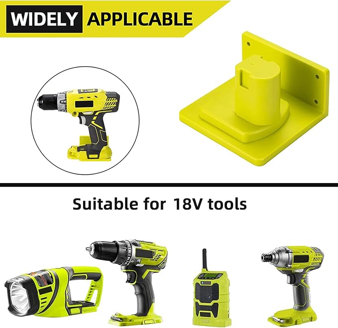 10 Pack Tool Holder Wall Mount Portable Compatible - Image 8