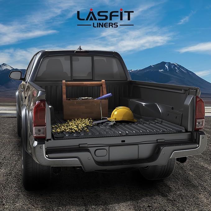 LASFIT Bed Mat for Toyota Tacoma 2023 2022 2021 2020 2019-2005 Truck Bed 5 ft - Image 9