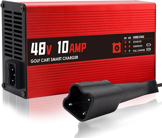 48V 10AMP Golf Cart Battery Charger by CAPTOK