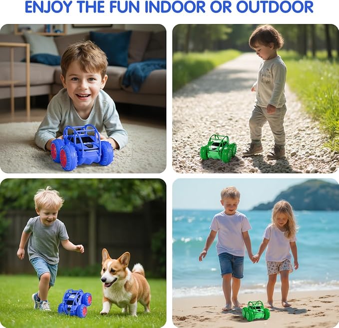 Remote Control Car, Fast Direct Charging RC Cars Amphibious 360° Rotating LED - Image 5