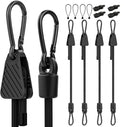 Bungee Cords with Hooks, Upgrade 12pcs Assortment Heavy Duty Outdoor with 48'' by Rugtol