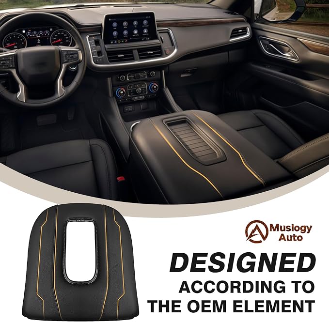 Muslogy Center Console Armrest Cover Compatible - Image 5