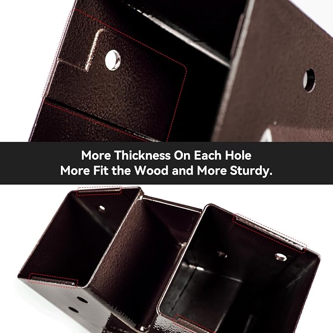Heavy Duty Swing Sets Brackets Including 2 A-Frame Swing Set Brackets and 4 - Image 3