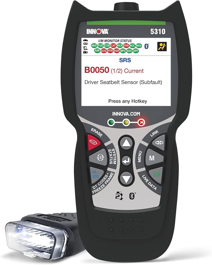 Innova 5310 OBD2 Scanner for ABS & Airbag by Innova