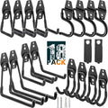 18 Pack Heavy Duty Garage Hooks, Utility Wall Mounted Storage System, by LUPYJI