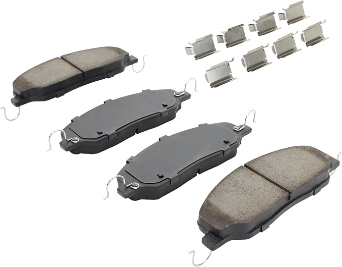 Premium Ceramic Front Brake Pads Compatible - Image 2
