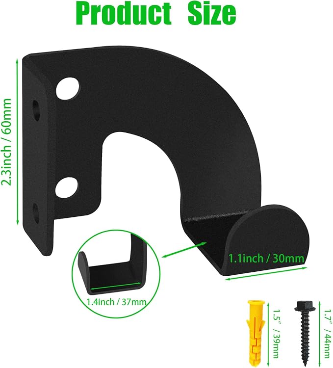 Chainsaw Hanger, Heavy Duty Chainsaw Wall Mount Holder, Organizer Mounted - Image 2