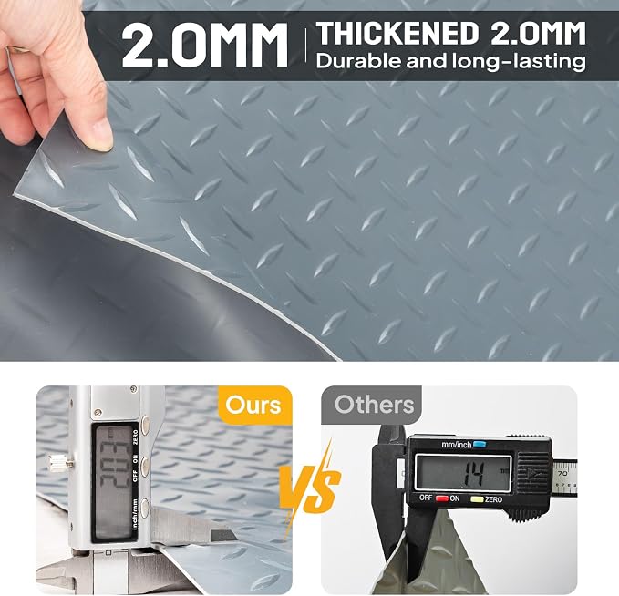 Bonnlo 7.5x17 FT Garage Floor Mat - Image 7