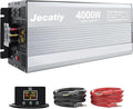4000 Watt Pure Sine Wave Power Inverter DC 12V to 110V/120V AC Converter by Jecatiy