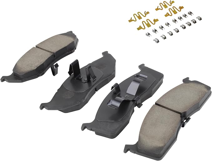 Premium Ceramic Front Brake Pads Compatible - Image 2