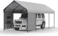 10'x20'x10' Heavy Duty Metal Carport, Steel Carports by SundaleOutdoor