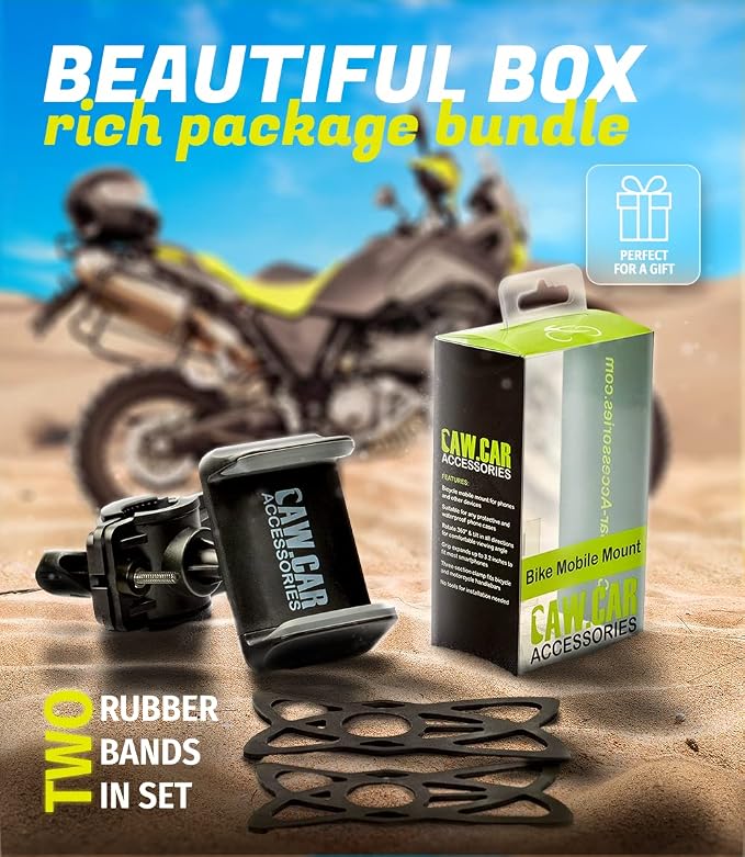 Metal Bike & Motorcycle Phone Mount - Image 4
