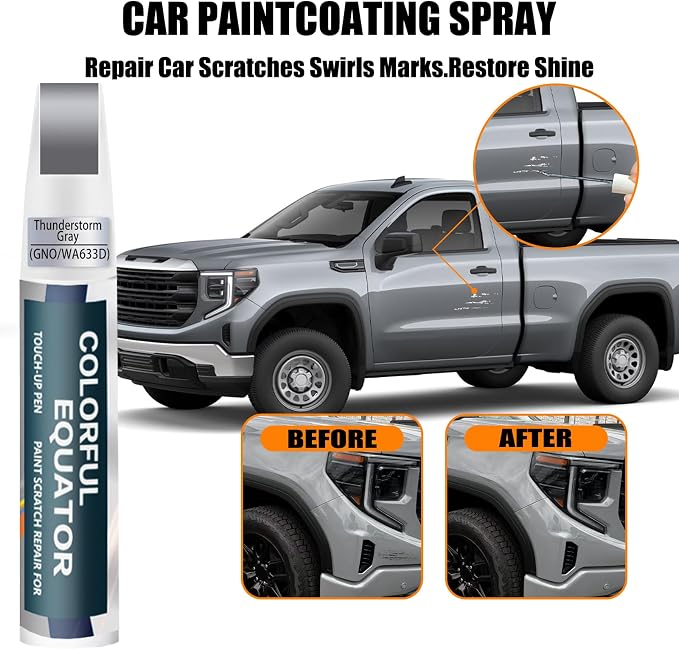 Thunderstorm Gray Touch Up Paint - Image 3