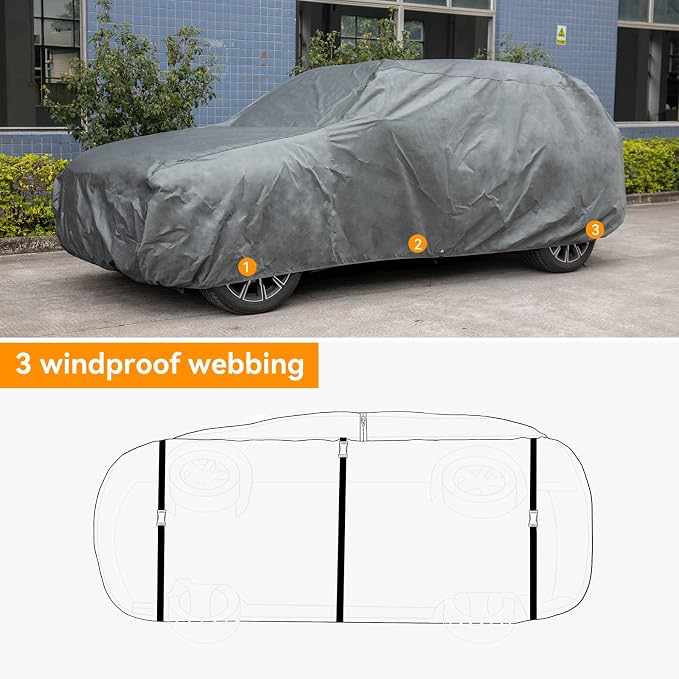 XCAR Ultra Light Waterproof SUV Car Cover - Image 2