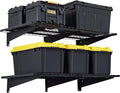 Garage Wall Shelving, Loads 700 lbs 24-inch-by-48-inch Heavy Duty Wall Shelves by WAREYEASY