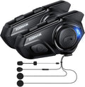 Motorcycle Helmet Bluetooth Headset, 10 Way 2KM Helmet Communication System by JESIMAIK
