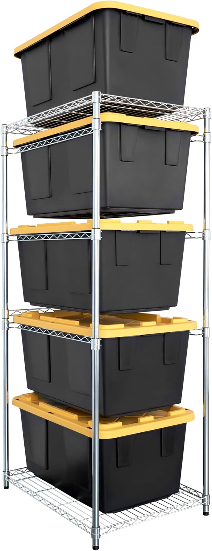 SafeRacks 5-Tier Steel Tote Rack WS-BR27 by SafeRacks