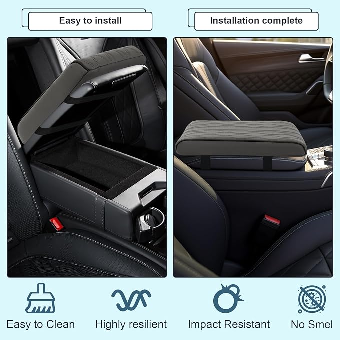 Memory Foam Car Armrest Cushion - Image 4