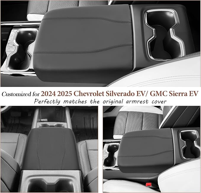 SKTU Upgrade 2024 2025 2026 Chevy Silverado EV Center Console Cover 2024-2026 - Image 2