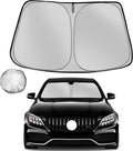Windshield Sun Shade for 2015-2021 Mer-CED-ES-Ben-z C Class W205 C250 C300 C400 by Fonowka