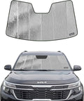 Windshield Sun Shade for Kia Seltos 2020-2024, Front Window Sunshade Shield by Pigenius
