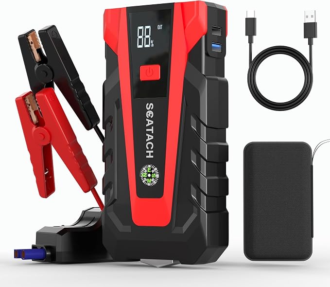 Scatach 011 3000A Car Battery Jump Starter, 12V Jump Starter Battery Pack by Scatach