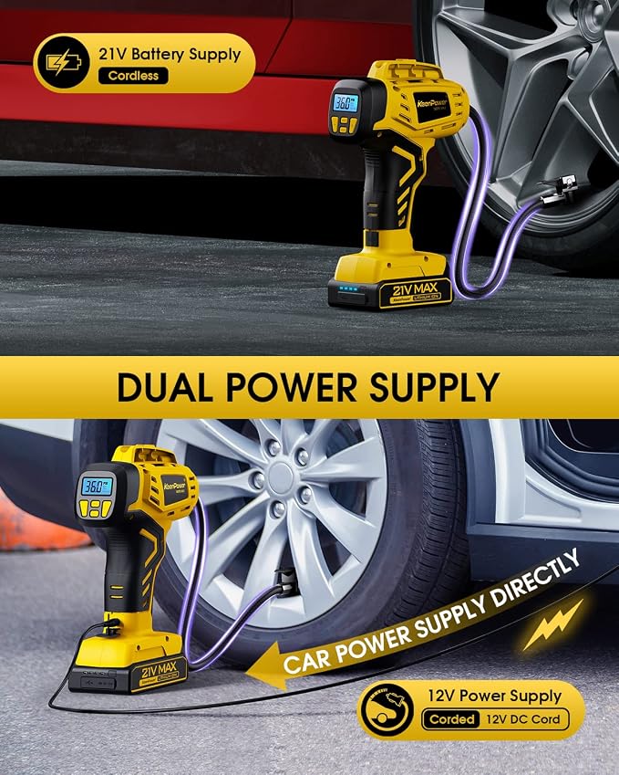 Tire Inflator Portable Air Compressor - Image 3
