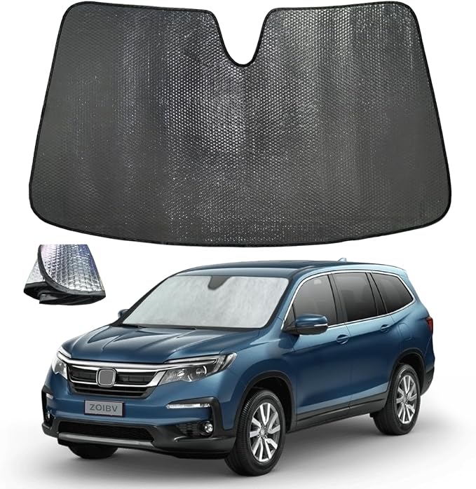 Windshield Sun Shade for Honda Pilot 2016-2024 by ZOIBVCARSUNSHADE