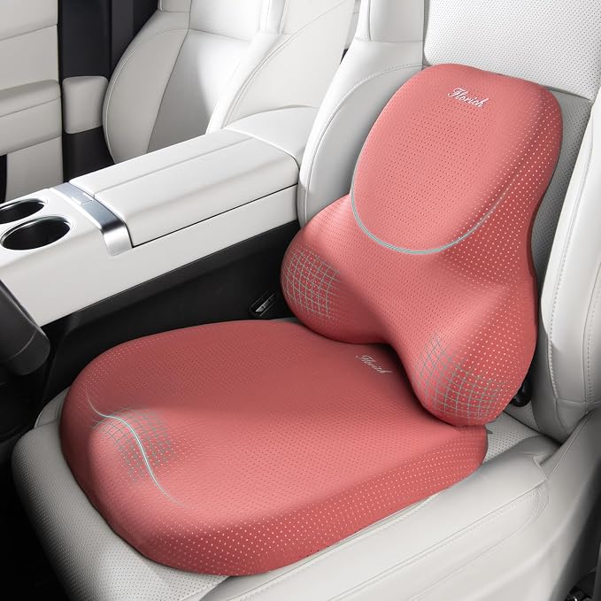 FLORICH Car Seat Cushion and Lumbar Support Pillow by FLORICH