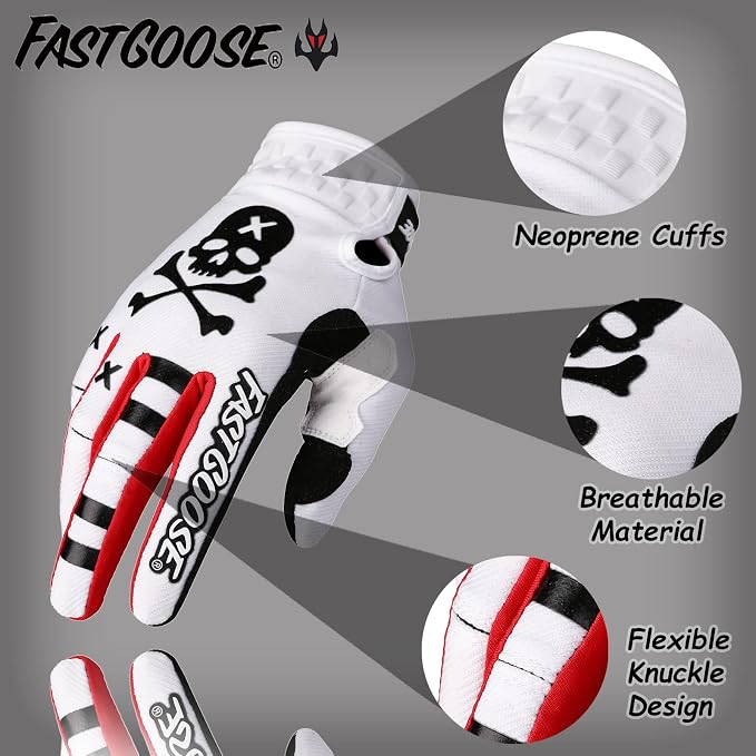 Dirt Bike Motorcycle Gloves - Image 2