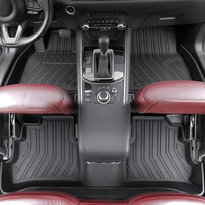 Floor Mats Set for Mazda CX-5 2017-2024 2025 Accessories, Full Coverage All - Image 3