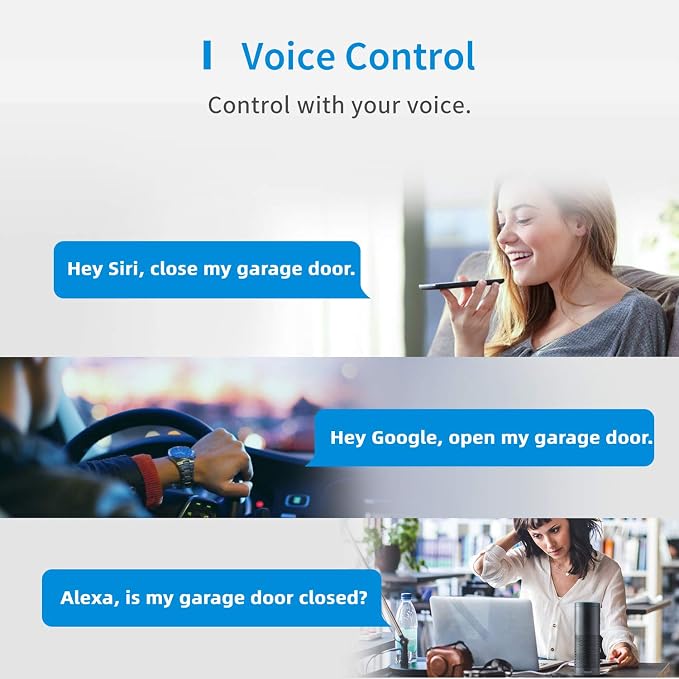Smart Garage Door Opener Remote, Compatible - Image 4