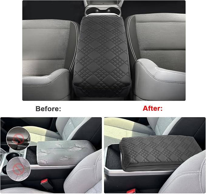 SXCY for 2025 2026 GMC Terrain Armrest Cover Pad for 2025 2026 GMC Terrain - Image 2