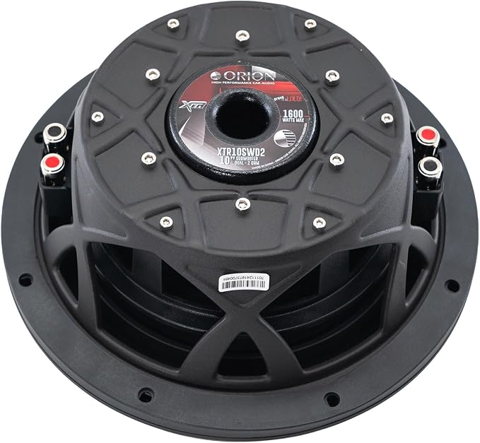 ORION XTR Series XTR10SWD2 Shallow Mount 10” Car Subwoofer, 1600W Max Power - Image 4