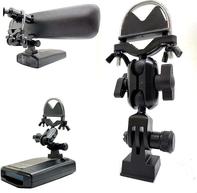 Heavy Duty U-Bolt Rearview Mirror Stem Mount Holder Compatible - Image 5