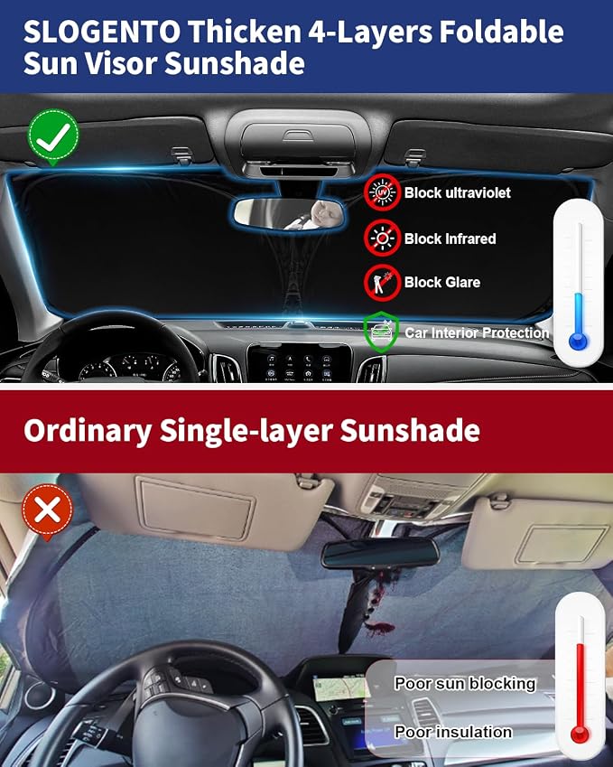 for Toyota 4Runner Windshield Sun Shade Sunshade - Image 5