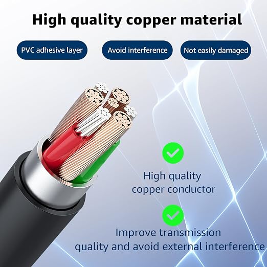 4.92FT USB to RJ11 Plug Cable, USB 5V-12V Power Cable, Radar Detector Cable - Image 5