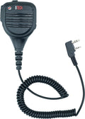 BTECH QHM22D Dual Push-to-Talk Speaker Mic, Platinum Series IP54 Rainproof by BTECH