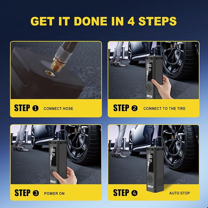 Tire Inflator Portable Air Compressor - Image 4