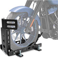 ECOTRIC Motorcycle Wheel Chock Trailer 3000lb Capacity, Adjustable Motorcycle by ECOTRIC