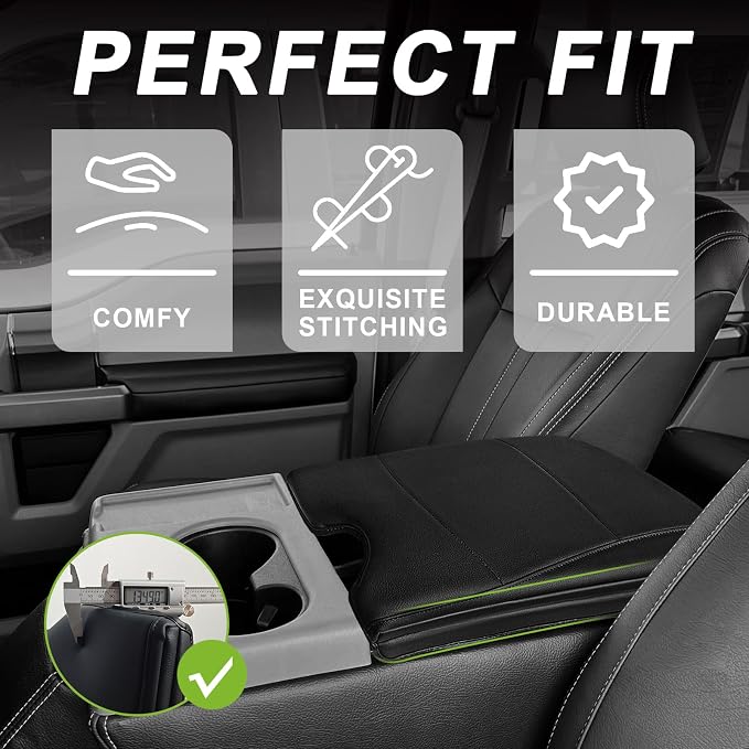 Muslogy Center Console Armrest Cover Compatible - Image 5
