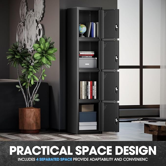 DNA MOTORING Metal Storage Cabinet - Image 4
