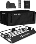 ARKSEN 30 x 50 x 6 Inch Universal Extra Wide 150LB Heavy Duty Roof Rack Cargo by ARKSEN