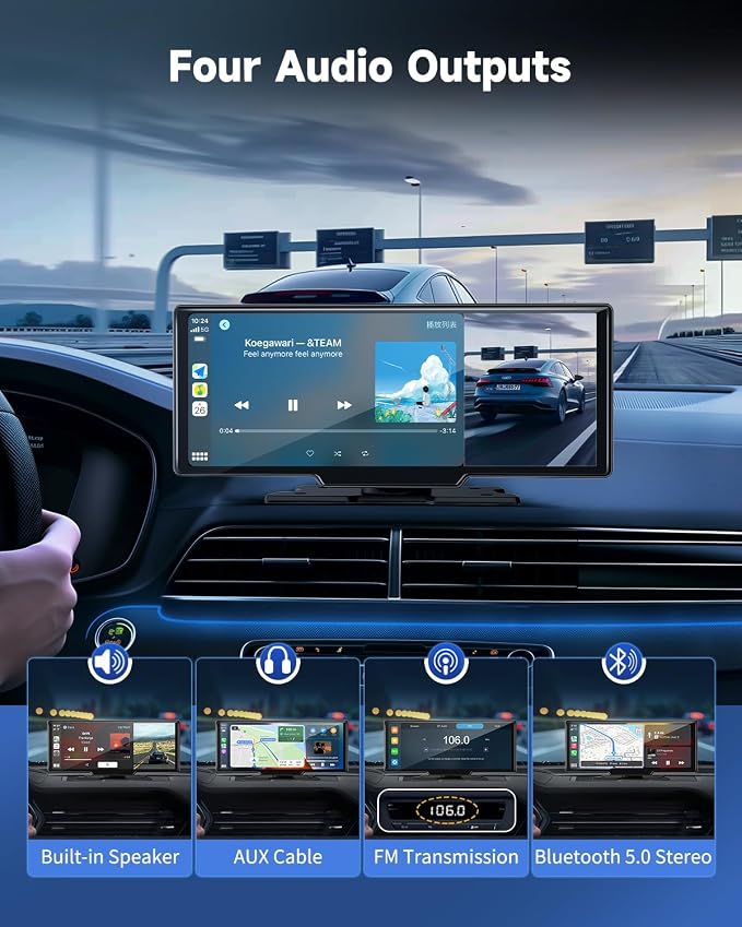 Portable Carplay Screen for Car - Image 3